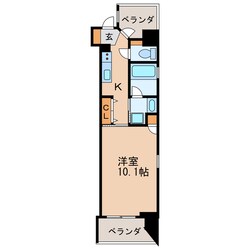 千種ライズの物件間取画像